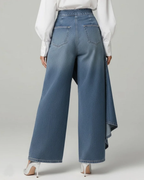 Roxana | Pantalones envolventes de denim