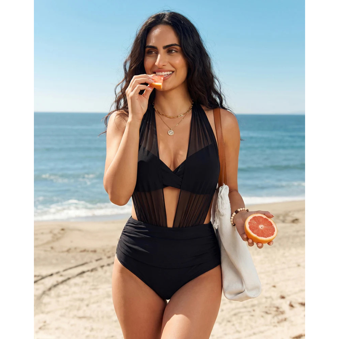 Sabine | Bikini 2 en 1 de corte alto con efecto moldeador