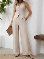 Sofía | Conjunto de chaleco y pantalones