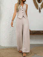Sofía | Conjunto de chaleco y pantalones