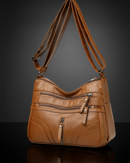 Ana | Bolso con múltiples compartimentos y textura suave