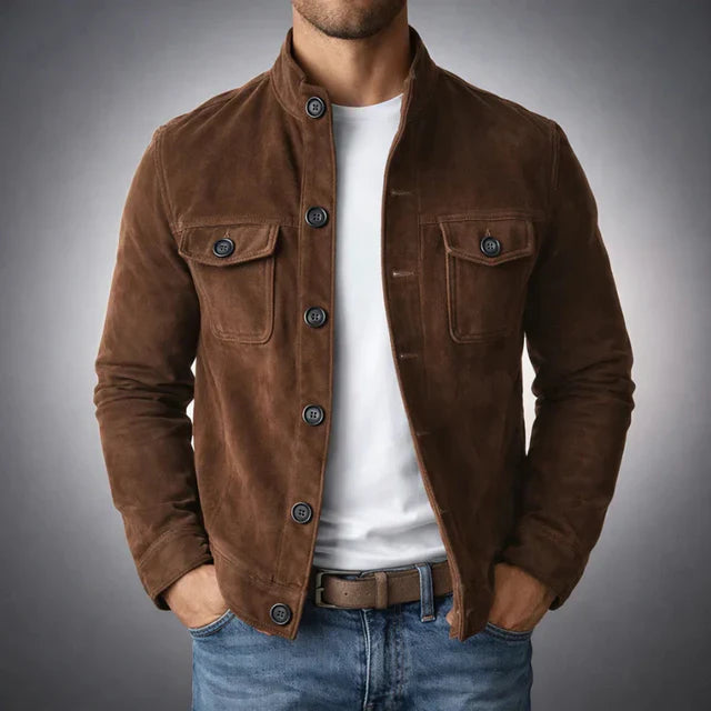 Amancio | Chaqueta de ante Oltrarno