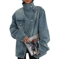 Dalia | Chaqueta asimétrica urbana con botones