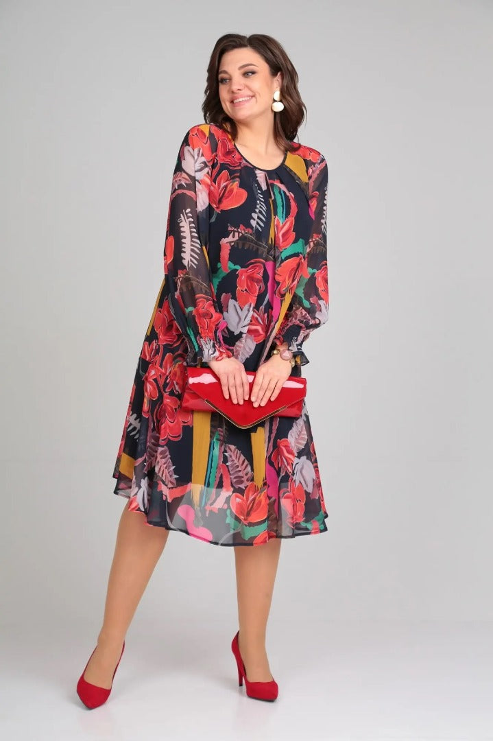 Florine | Elegante vestido floral