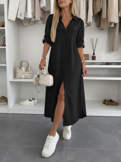 Sofía | Vestido camisero oversize
