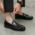 Charles | Mocasines con borlas tejidas