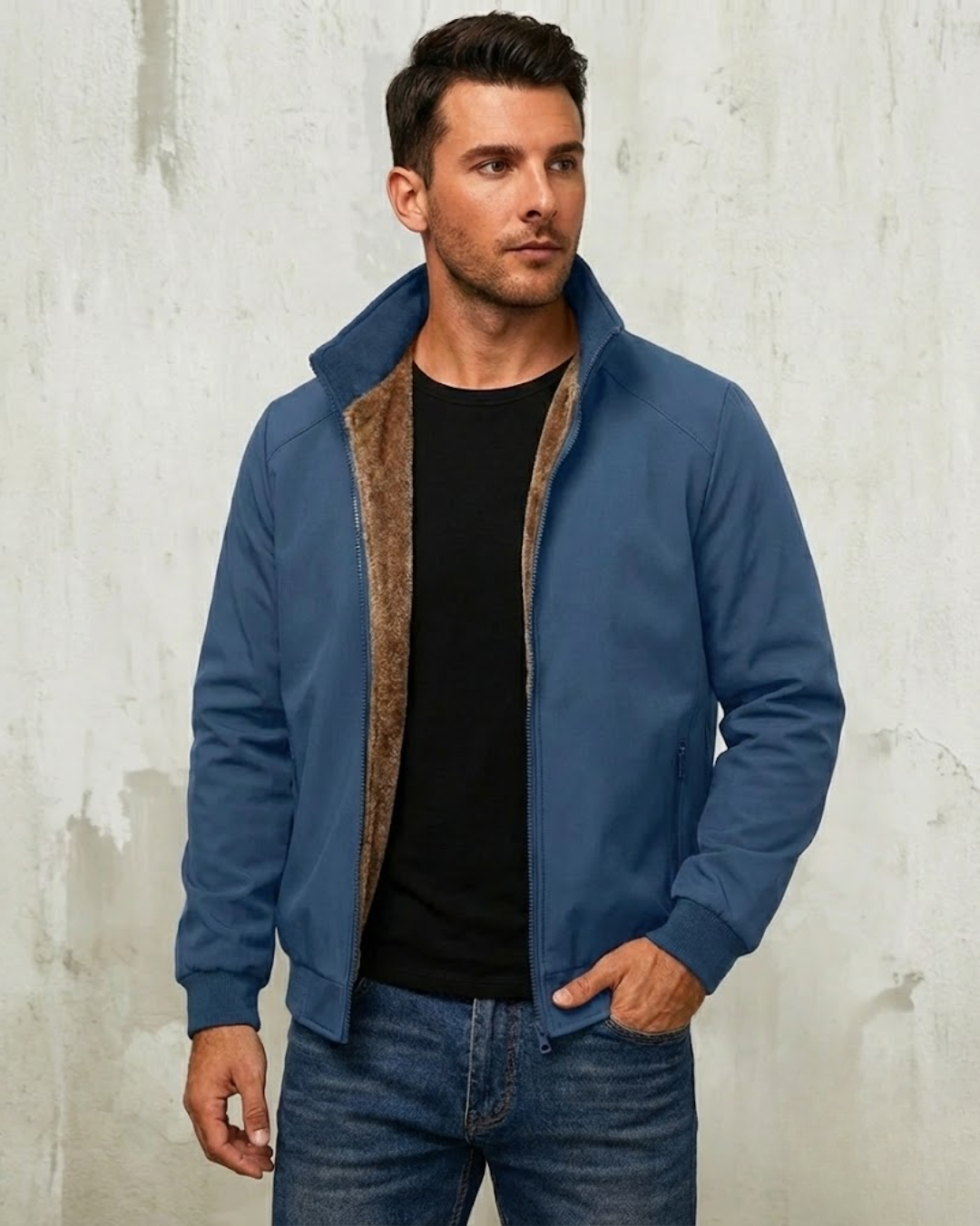 Maison Noir | Chaqueta térmica para hombre con forro aislante
