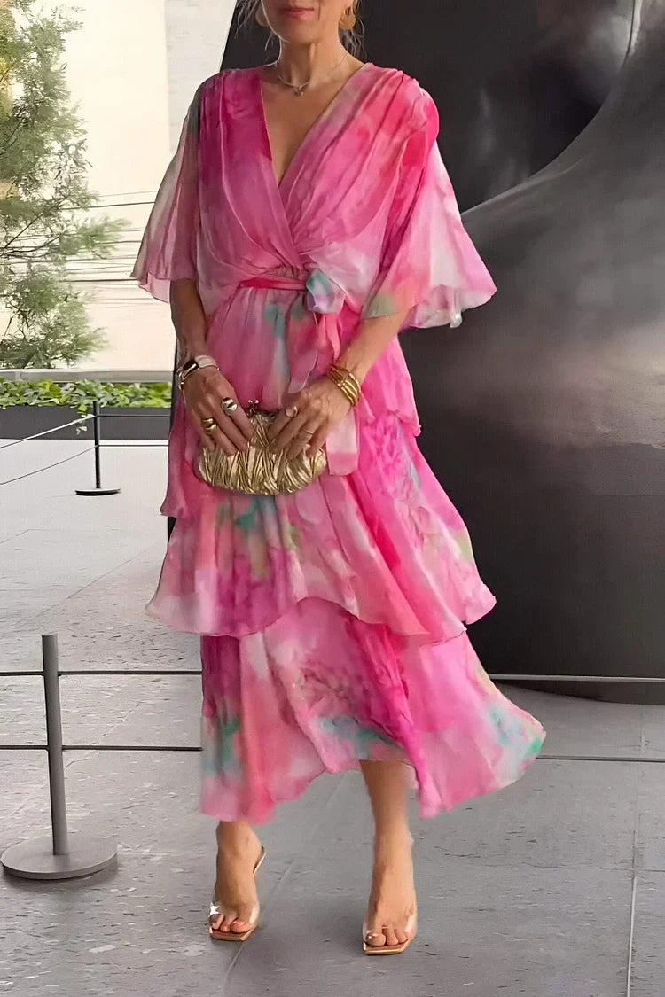 Cassia | Elegante vestido de gasa