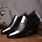 Durán | Mocasín con cremallera y doble textura