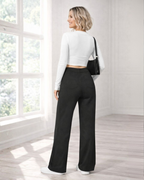 Aura | Pantalón Casual de Cintura Alta con Máxima Elasticidad para Mujer