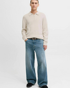 Fontana | Jersey de Cuello Polo con Cremallera Para Hombre