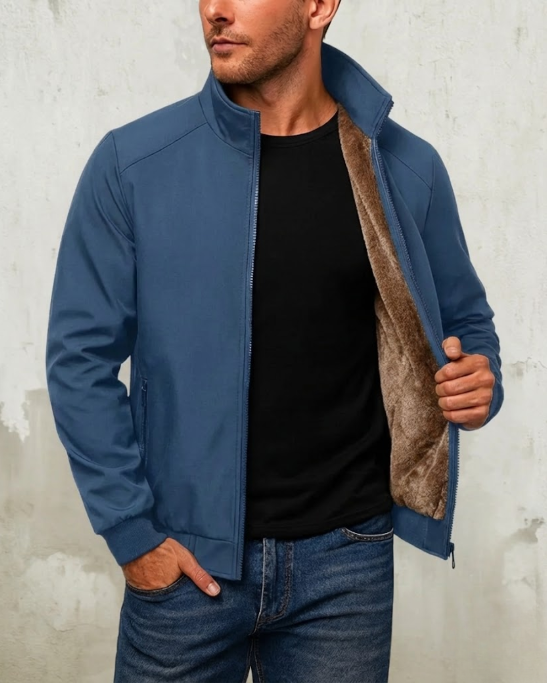 Maison Noir | Chaqueta térmica para hombre con forro aislante