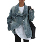 Dalia | Chaqueta asimétrica urbana con botones