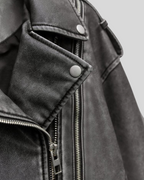 Alexandra | Chaqueta de Cuero Corta para Mujer