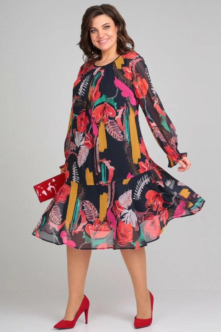 Florine | Elegante vestido floral