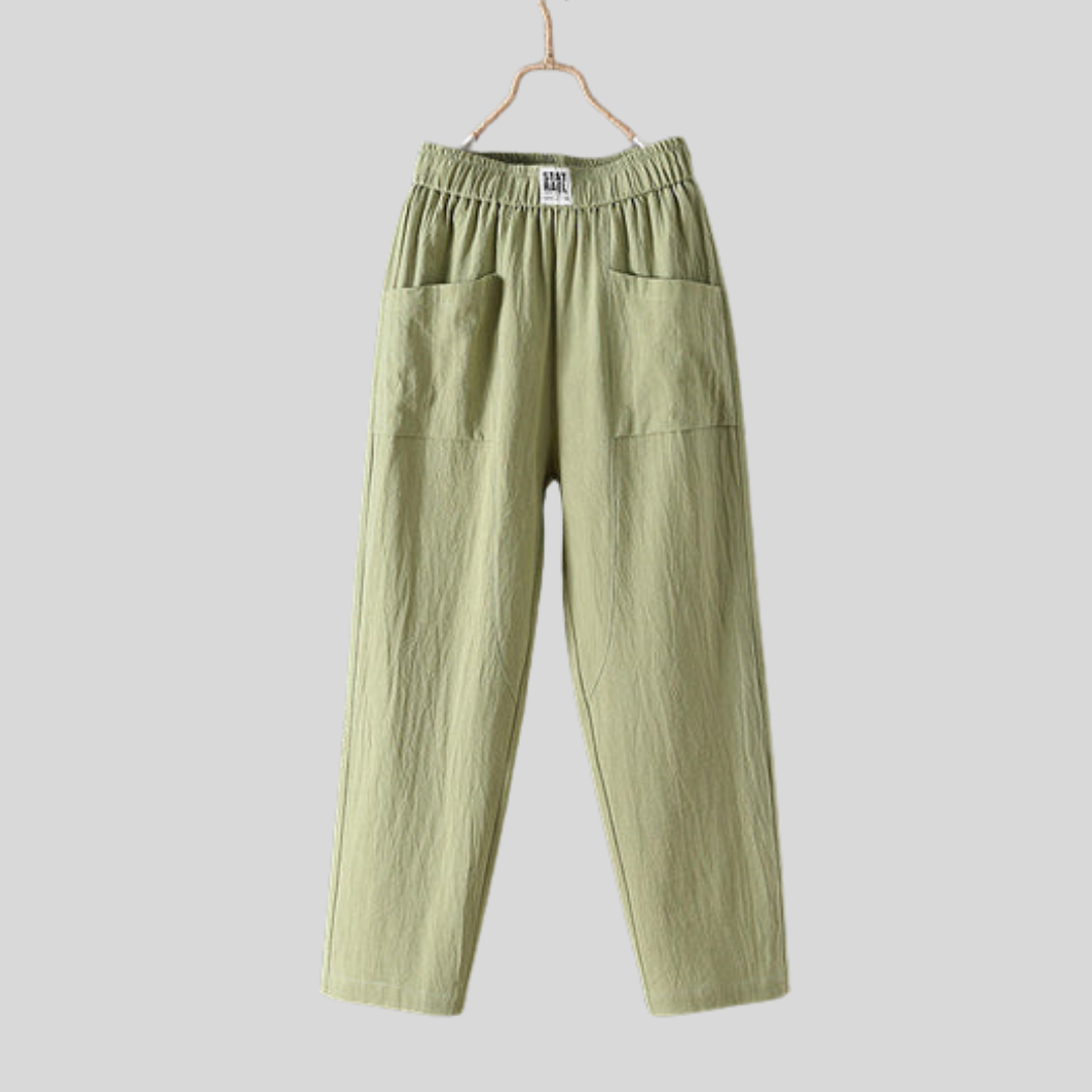 Alyra | Pantalones holgados con bolsillos
