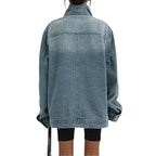 Dalia | Chaqueta asimétrica urbana con botones