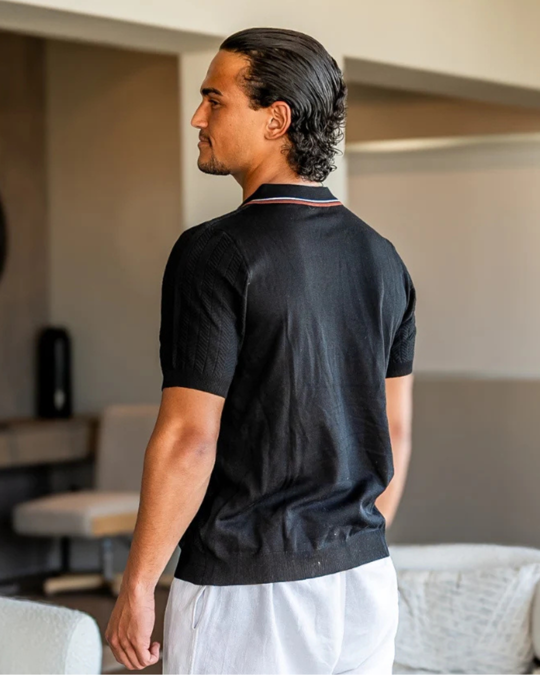 Atlas | Polo Ligero con Tejido Suave y Resistente Para Hombre de Gran Elasticidad