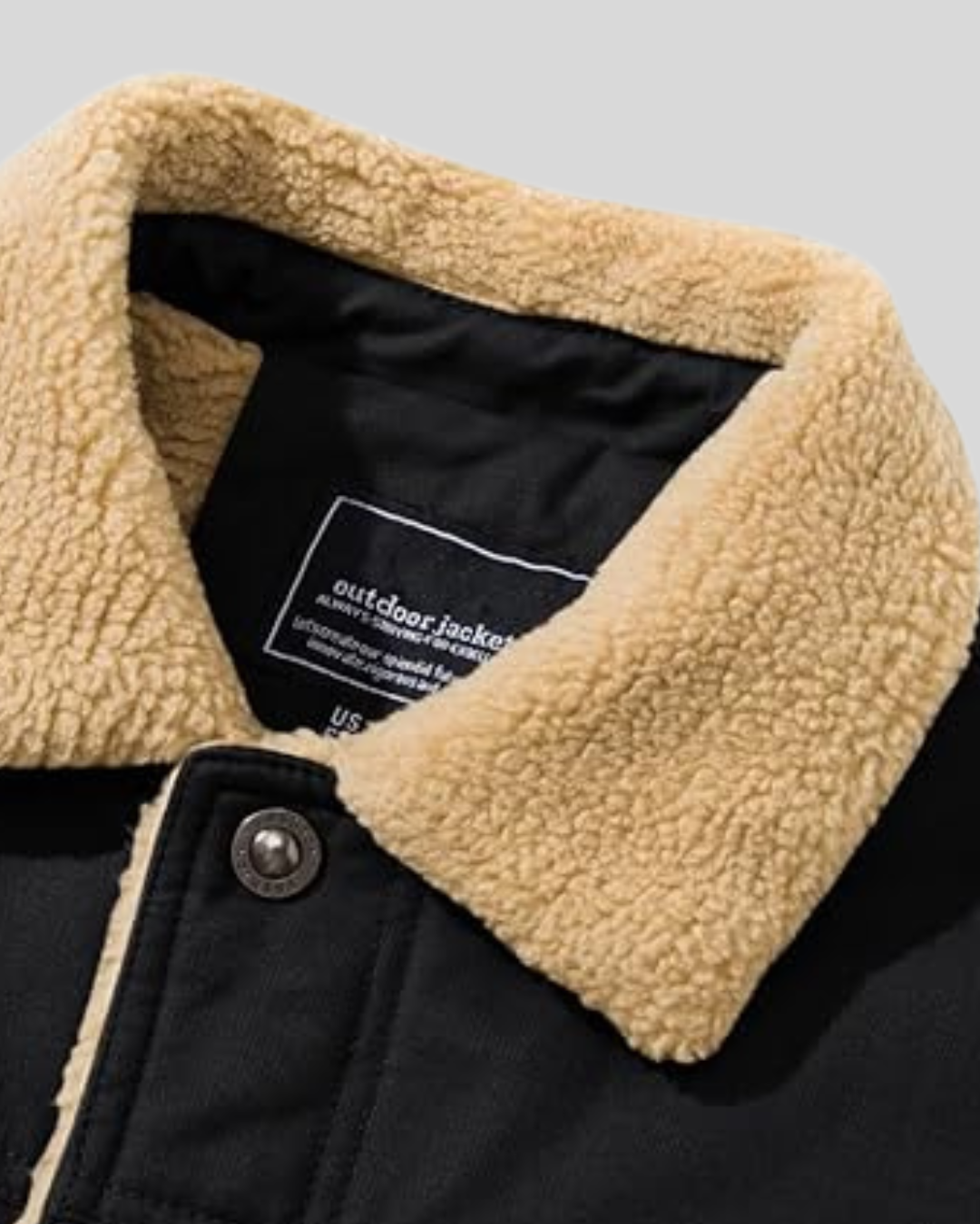 Yago | Chaqueta de Forro Polar Sherpa para Hombre