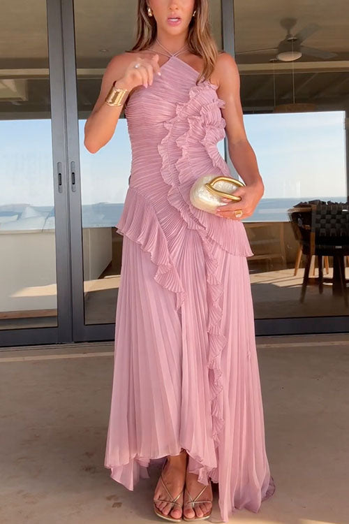 Luna | Vestido Elegante Plisado