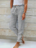 Raquelle | Pantalones informales a rayas