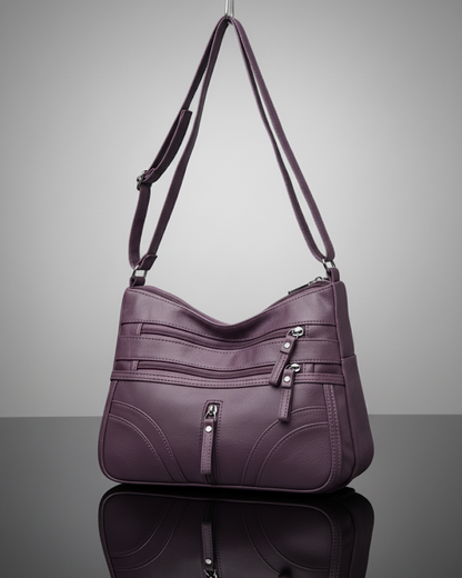 Ana | Bolso con múltiples compartimentos y textura suave