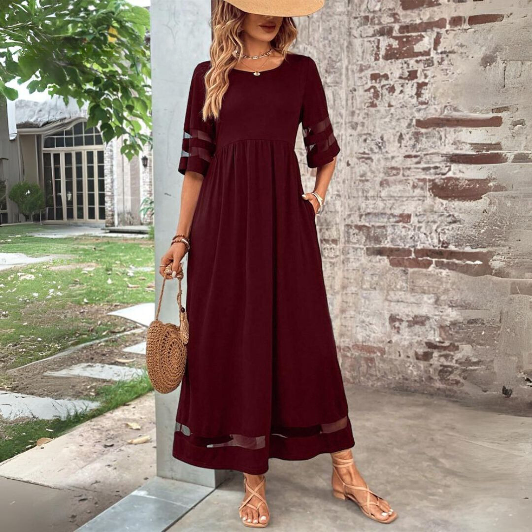 Aurora | Vestido midi favorecedor