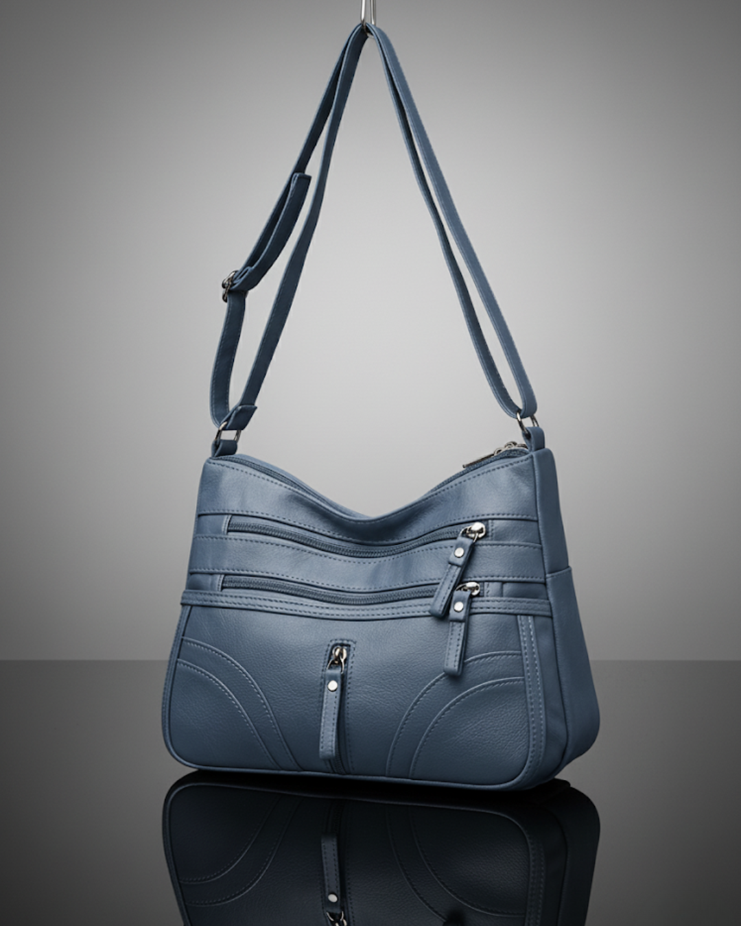 Ana | Bolso con múltiples compartimentos y textura suave