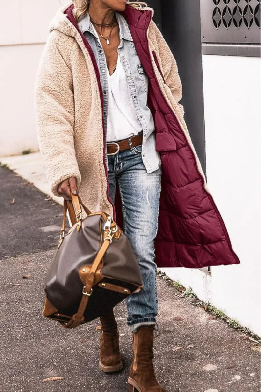 Malena | Chaqueta reversible