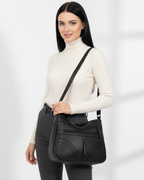 Ana | Bolso con múltiples compartimentos y textura suave