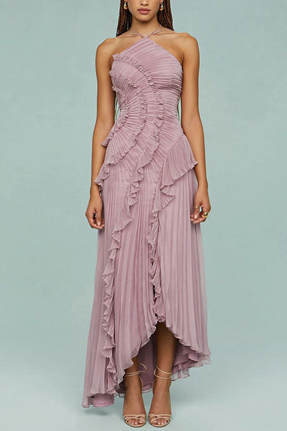 Luna | Vestido Elegante Plisado