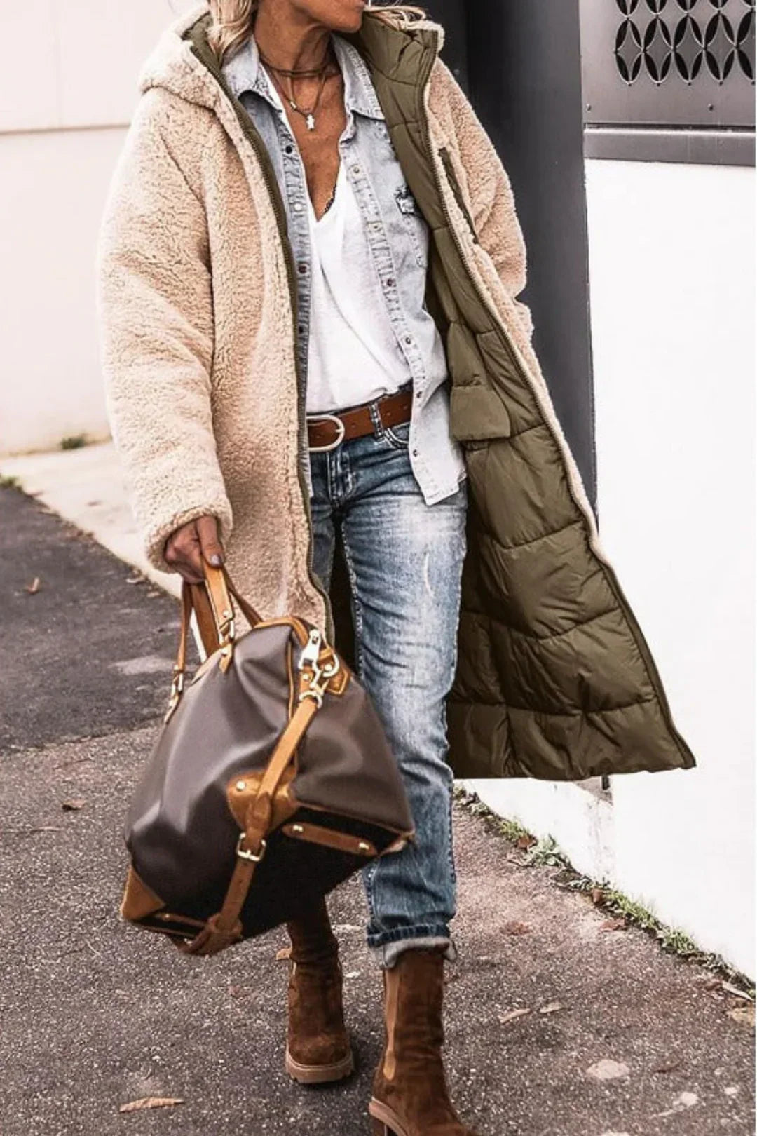 Malena | Chaqueta reversible