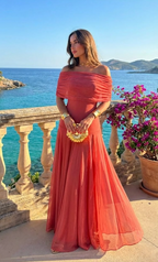 Flor de Nácar | Vestido hombros descubiertos