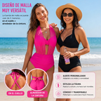 Sabine | Bikini 2 en 1 de corte alto con efecto moldeador