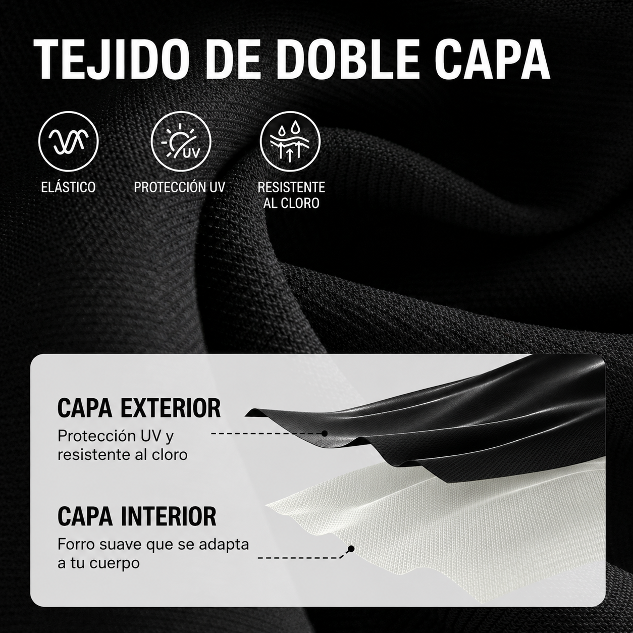 Sabine | Bikini 2 en 1 de corte alto con efecto moldeador