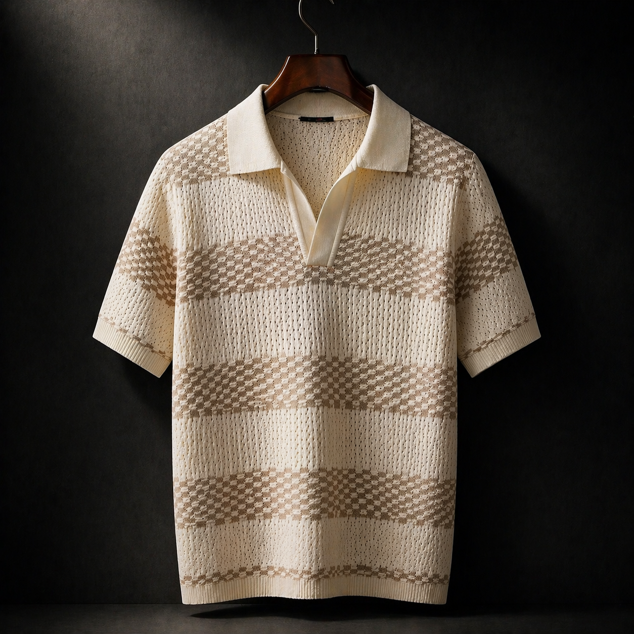 Polo de punto vintage Aldridge