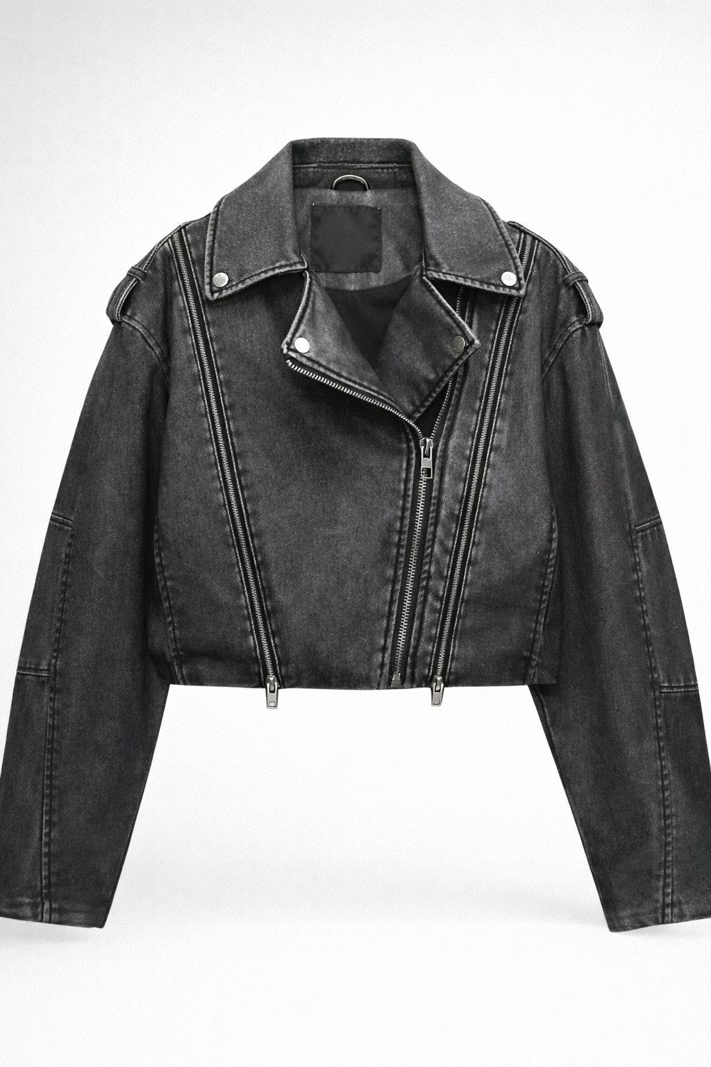 Alexandra | Chaqueta de Cuero Corta para Mujer