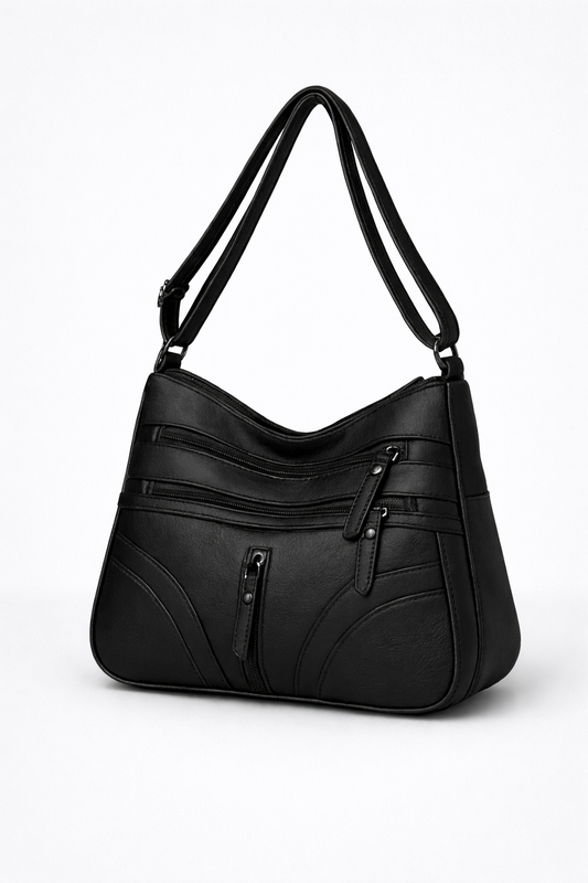 Ana | Bolso con múltiples compartimentos y textura suave