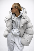 Gemma | Chaqueta acolchada oversize de doble capa