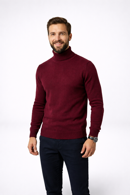 Monte Carlo | Jersey de cuello alto cashmere