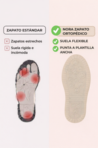 Nora | Zapatos ortopédicos cómodos y sin dolor