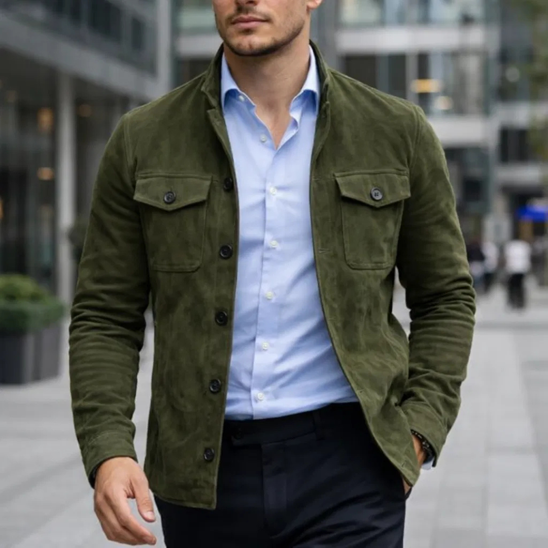 Amancio | Chaqueta de ante Oltrarno