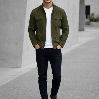 Amancio | Chaqueta de ante Oltrarno