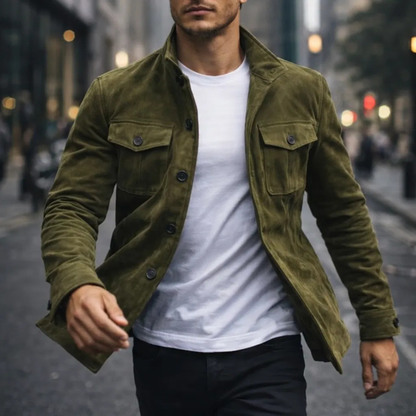 Amancio | Chaqueta de ante Oltrarno