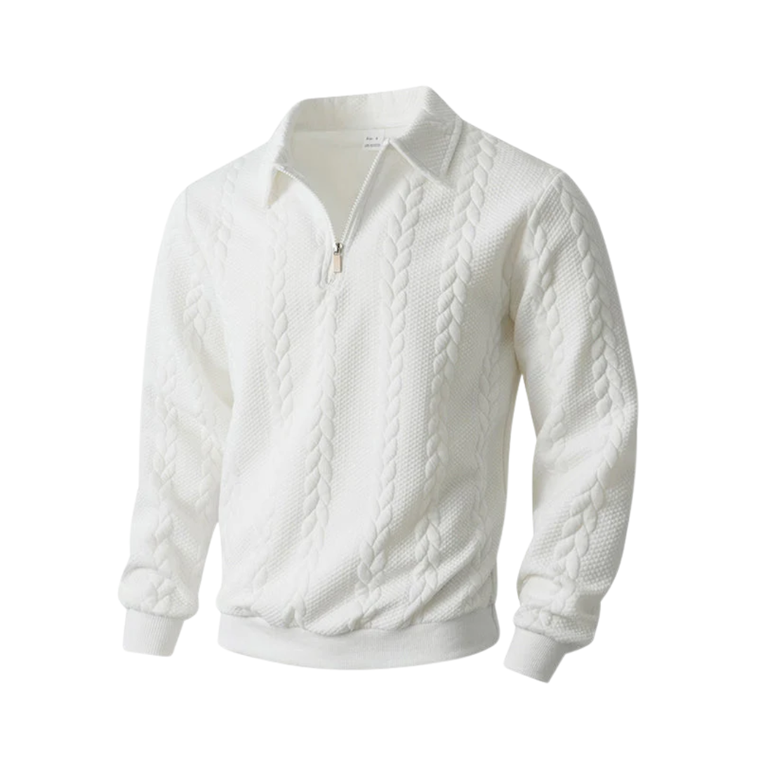 Laurent | Suéter Térmico de Invierno con Textura Acolchada
