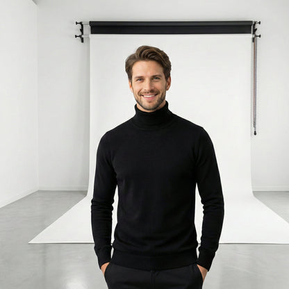 Monte Carlo | Jersey de cuello alto cashmere