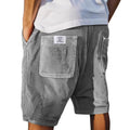 Xavier | Pantalones cortos de corte sastre con textura refinada