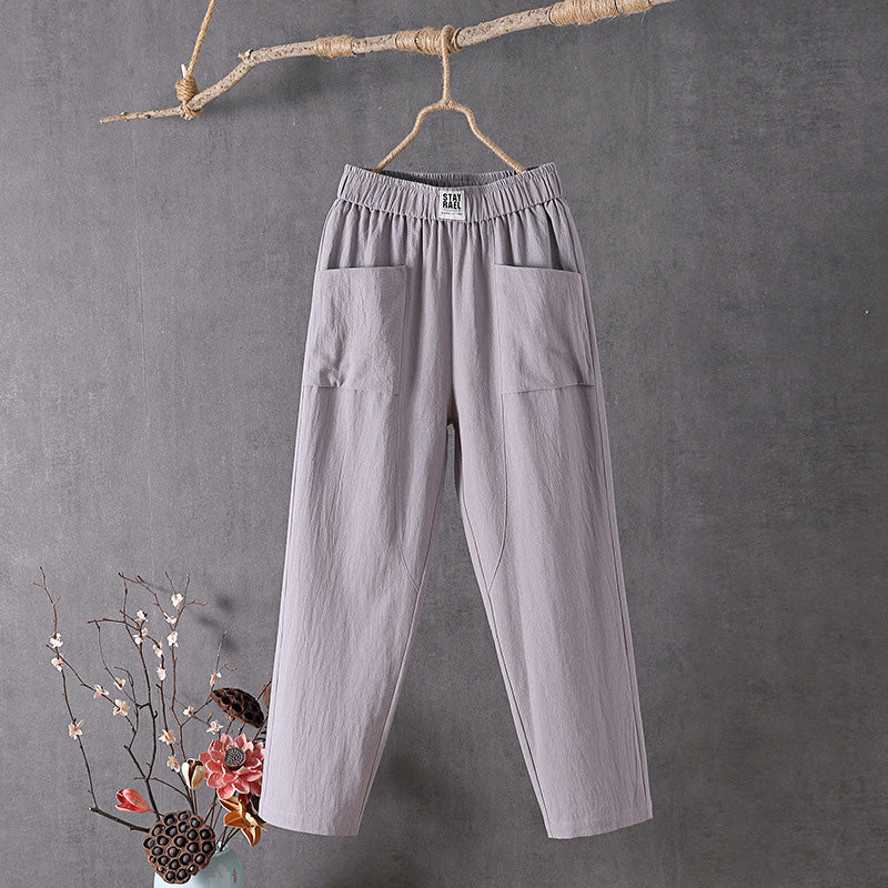 Alyra | Pantalones holgados con bolsillos