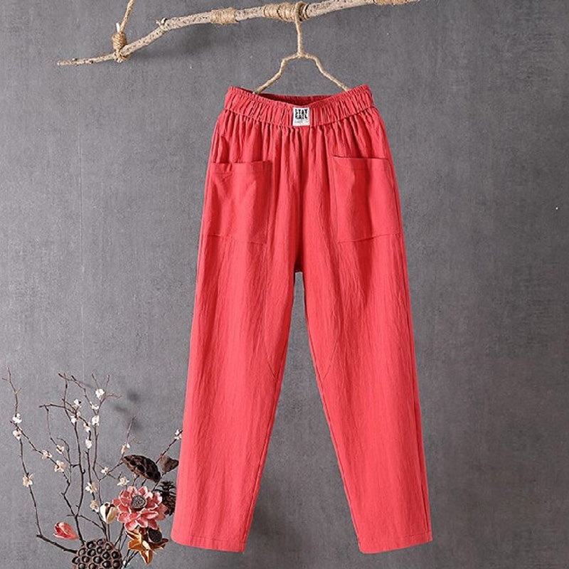 Alyra | Pantalones holgados con bolsillos
