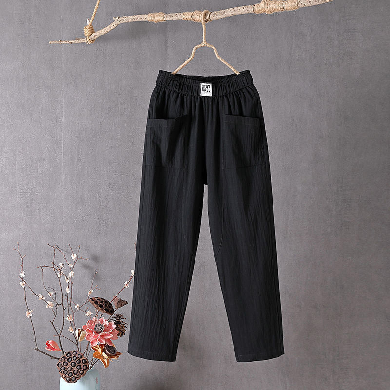 Alyra | Pantalones holgados con bolsillos